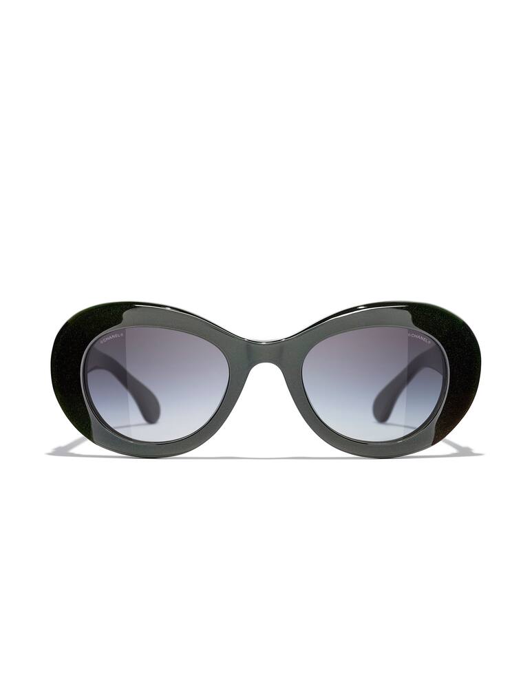 rinascente CHANEL Oval Sunglasses