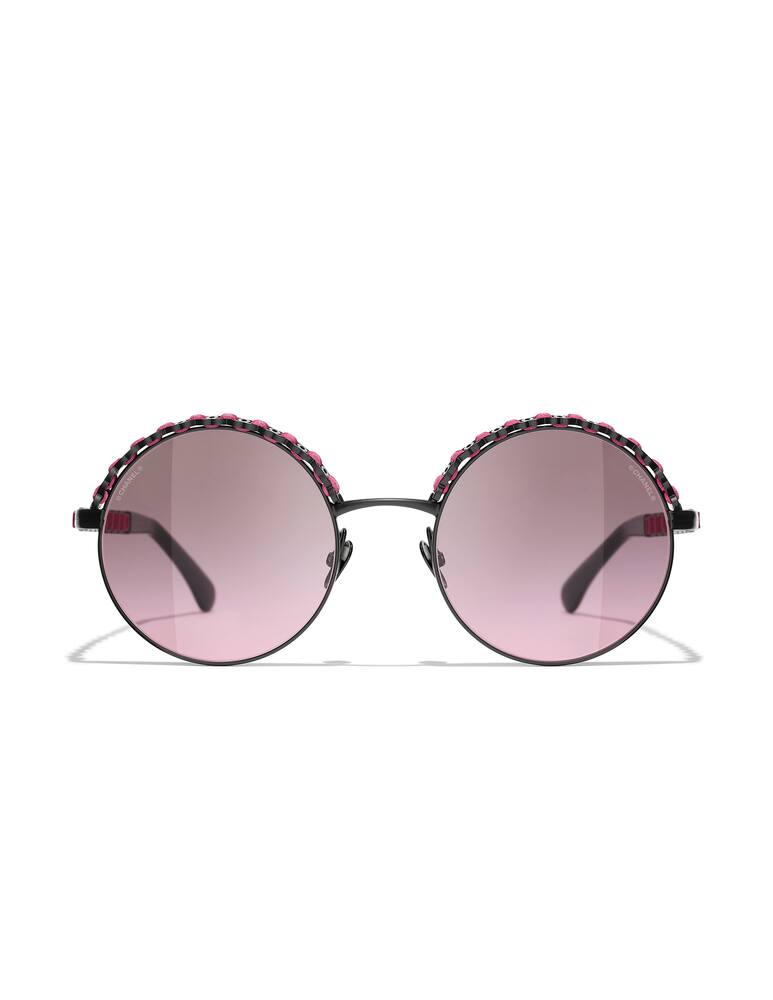 rinascente CHANEL Round Sunglasses