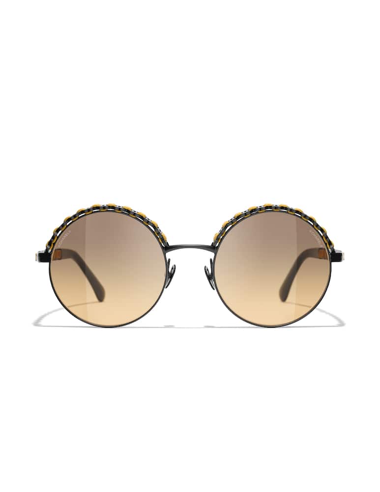 rinascente CHANEL Round Sunglasses