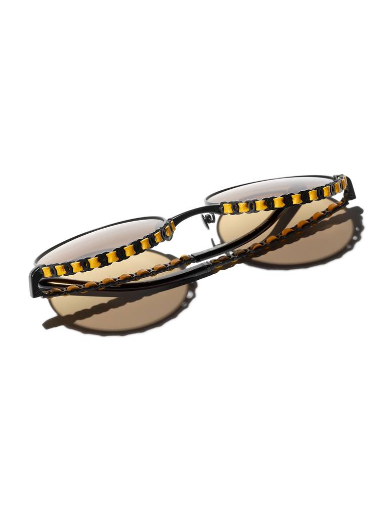 rinascente CHANEL Round Sunglasses