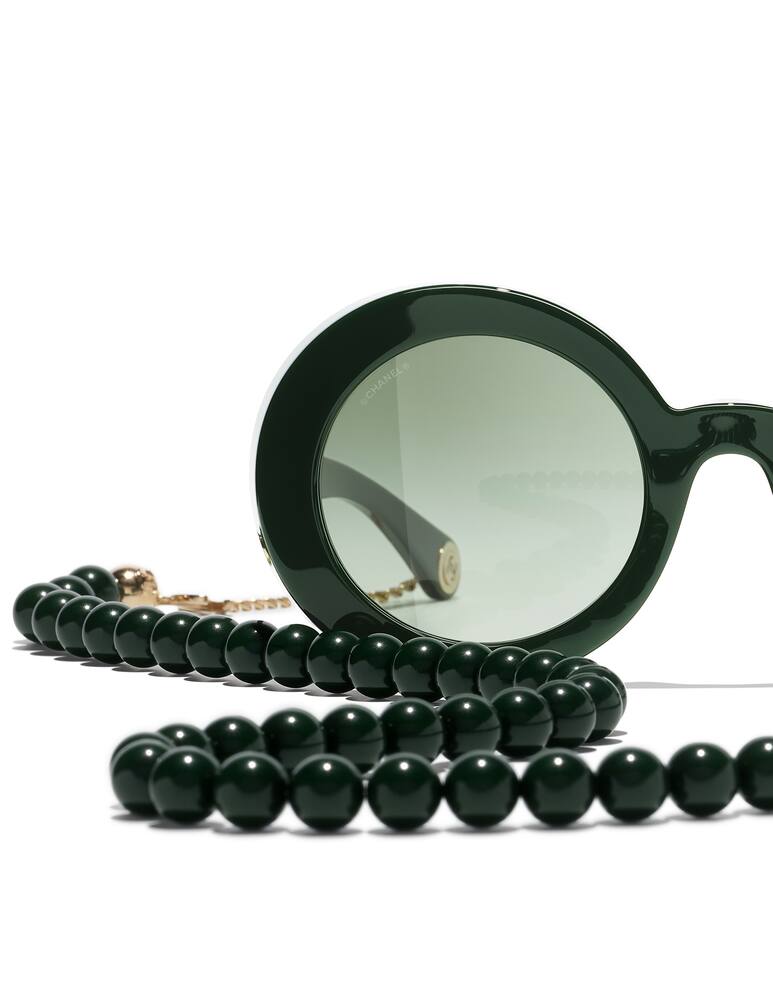 rinascente CHANEL Round Sunglasses