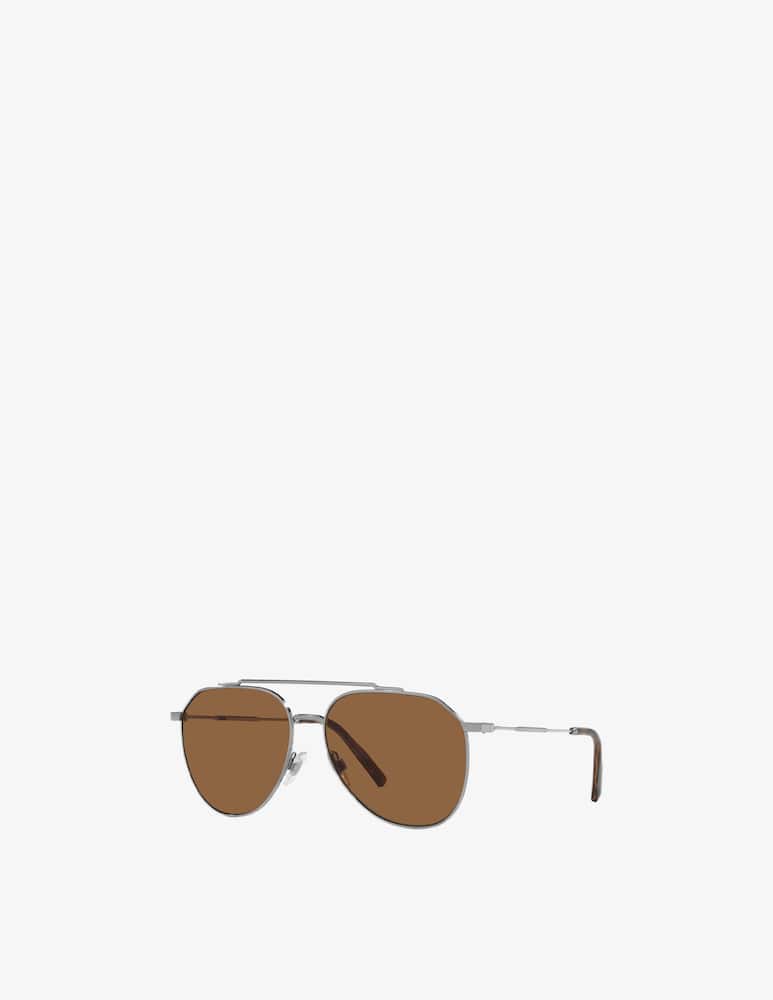 Dolce & Gabbana Occhiali da sole da aviatore DG2296 - immagine 2 Dolce & Gabbana Occhiali da sole da aviatore DG2296 - immagine 2