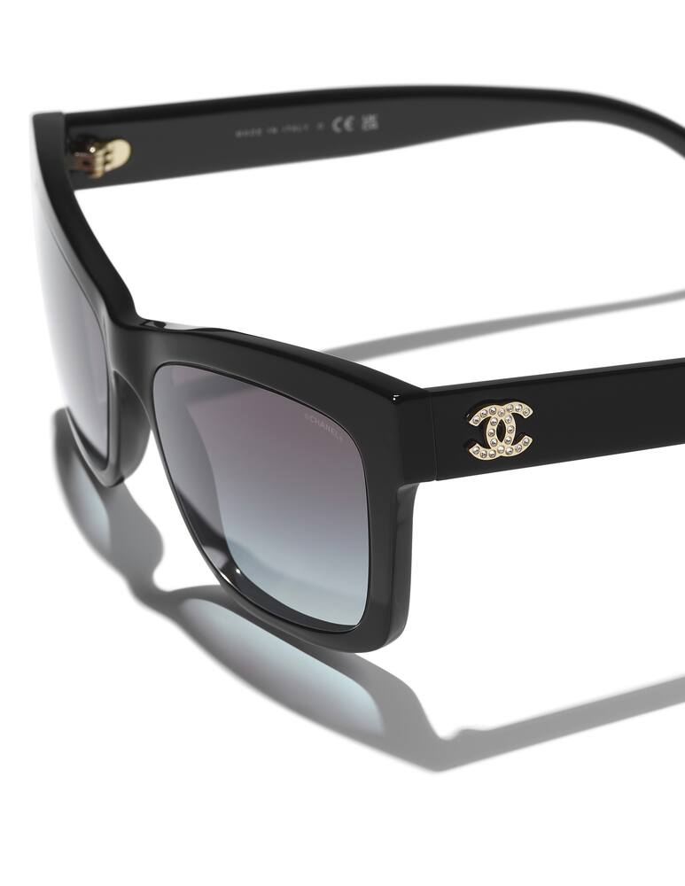 CHANEL Occhiali rettangolari da sole - immagine 4