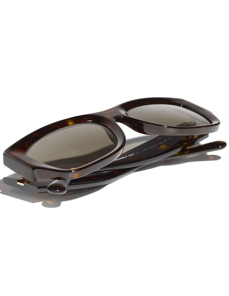 rinascente CHANEL Rectangle sunglasses