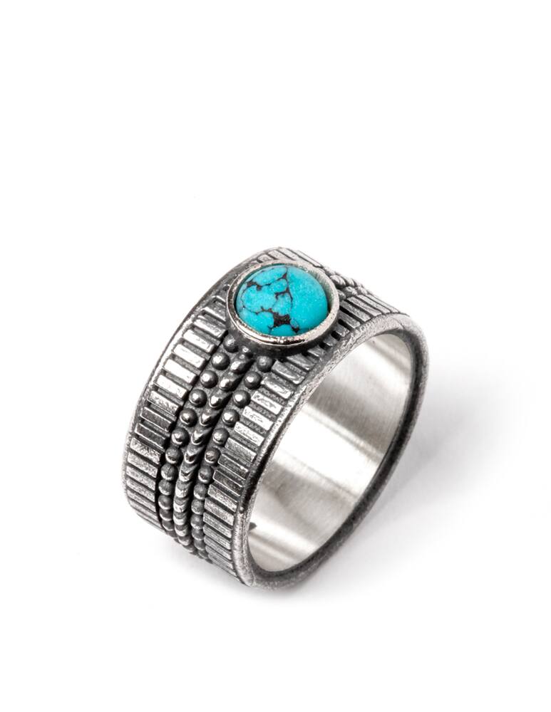 rinascente NOVE25 Ring native turchese