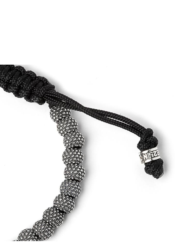 rinascente NOVE25 Bracciale corda elementi tondi puntinati