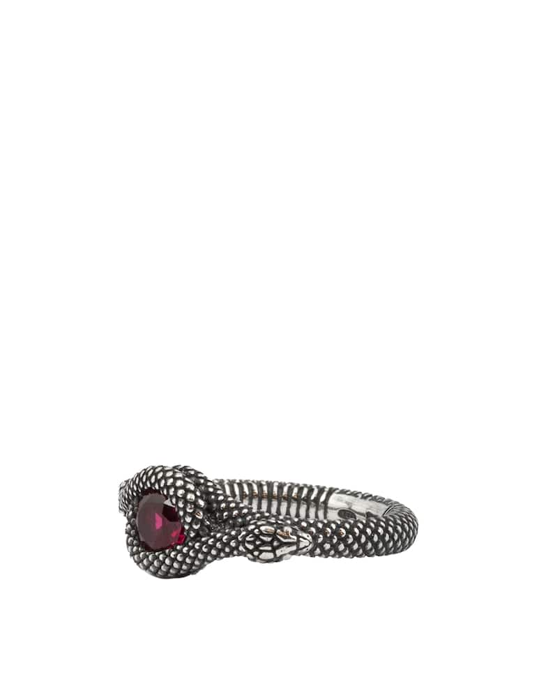 NOVE25 Ring serpente solitario corindone - picture 2 NOVE25 Ring serpente solitario corindone - picture 2