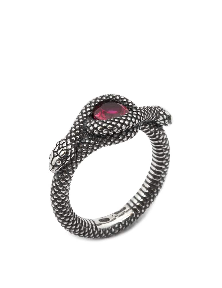 NOVE25 Ring serpente solitario corindone - picture 3 NOVE25 Ring serpente solitario corindone - picture 3
