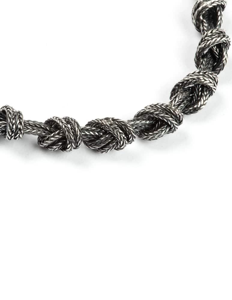 rinascente NOVE25 Bracelet coda di volpe nodi piccoli