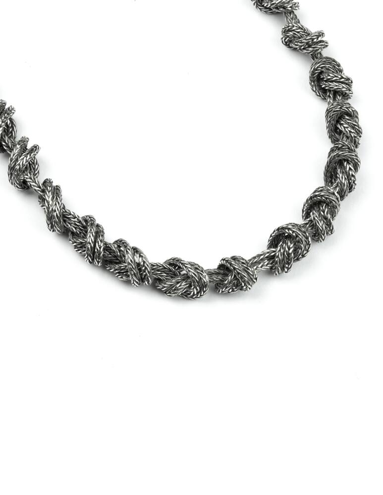 rinascente NOVE25 Collana coda di volpe nodi piccoli