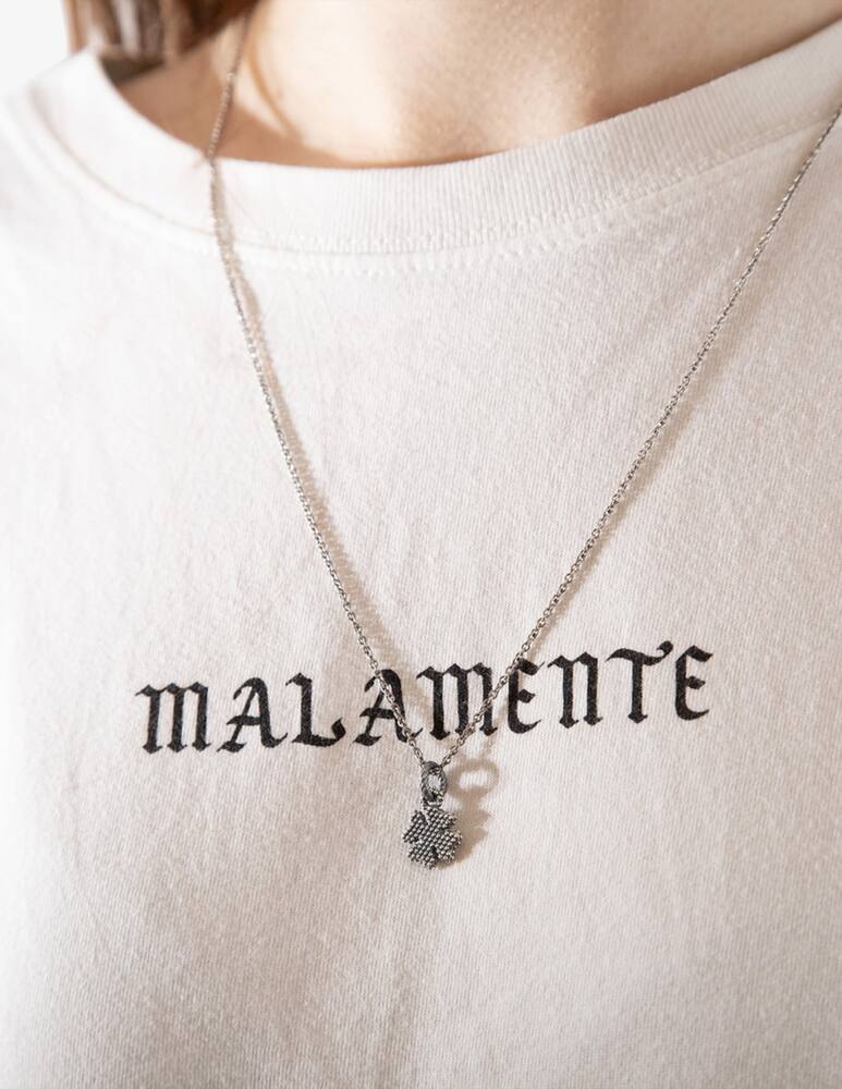 rinascente NOVE25 Charm quadrifoglio puntinato