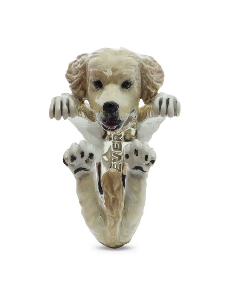 rinascente NOVE25 Anello hug golden retriver