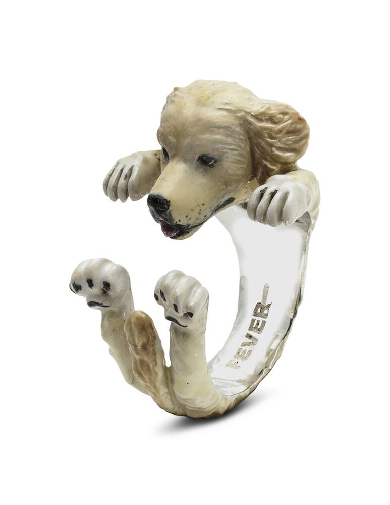 rinascente NOVE25 Anello hug golden retriver
