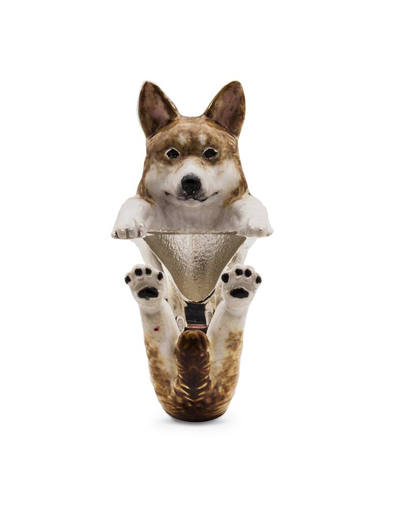 rinascente NOVE25 Ring hug welsh corgi pembroke
