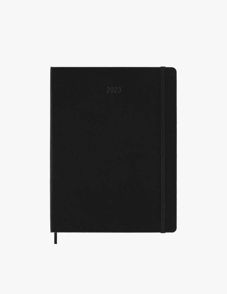 rinascente Moleskine Pro Wkly Vert Xl Blk Hard - Black
