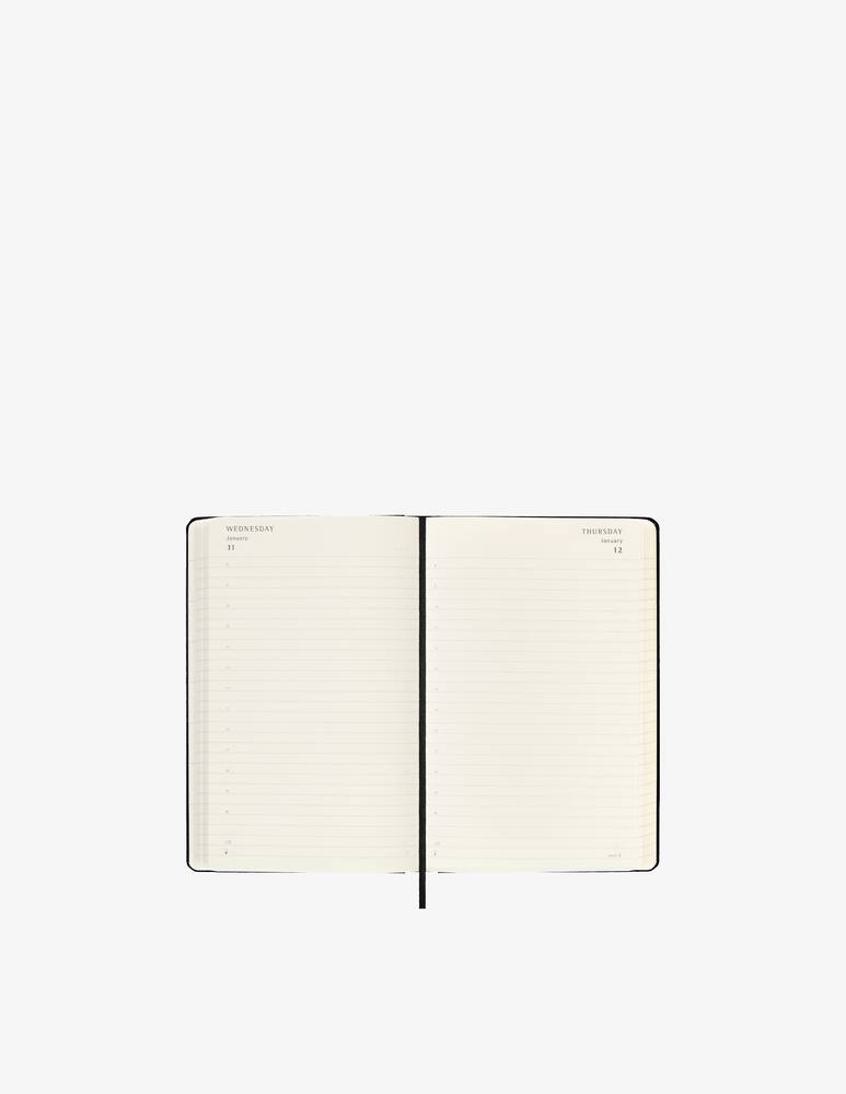 rinascente Moleskine 18 Mesi Daily Large Nero Hard - Nero