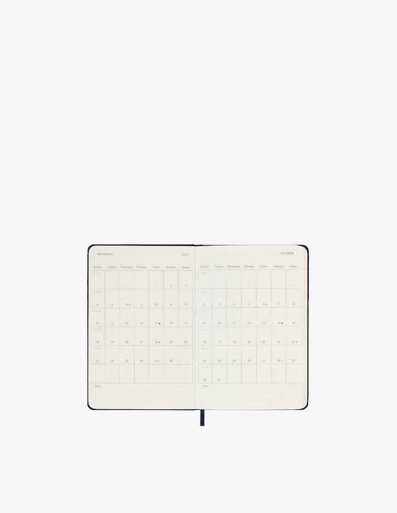 rinascente Moleskine 18 Mesi Settimanale  Pocket Blu Hard - Blu