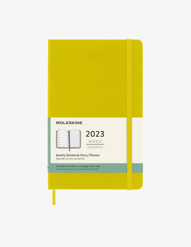 rinascente Moleskine 12 Mesi Settimanale Large Hay Ylw Hard - Giallo