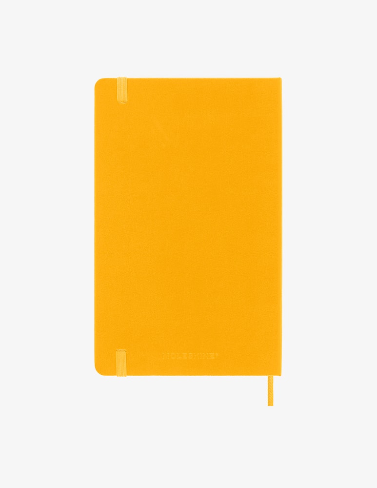 rinascente Moleskine 12 Mesi Settimanale  Large Orange Ylw Hard - Giallo
