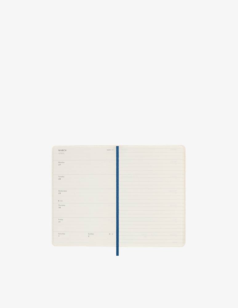 rinascente Moleskine 12 Mesi Alice Settimanale  Pocket Alm.Wht Alice - Panna