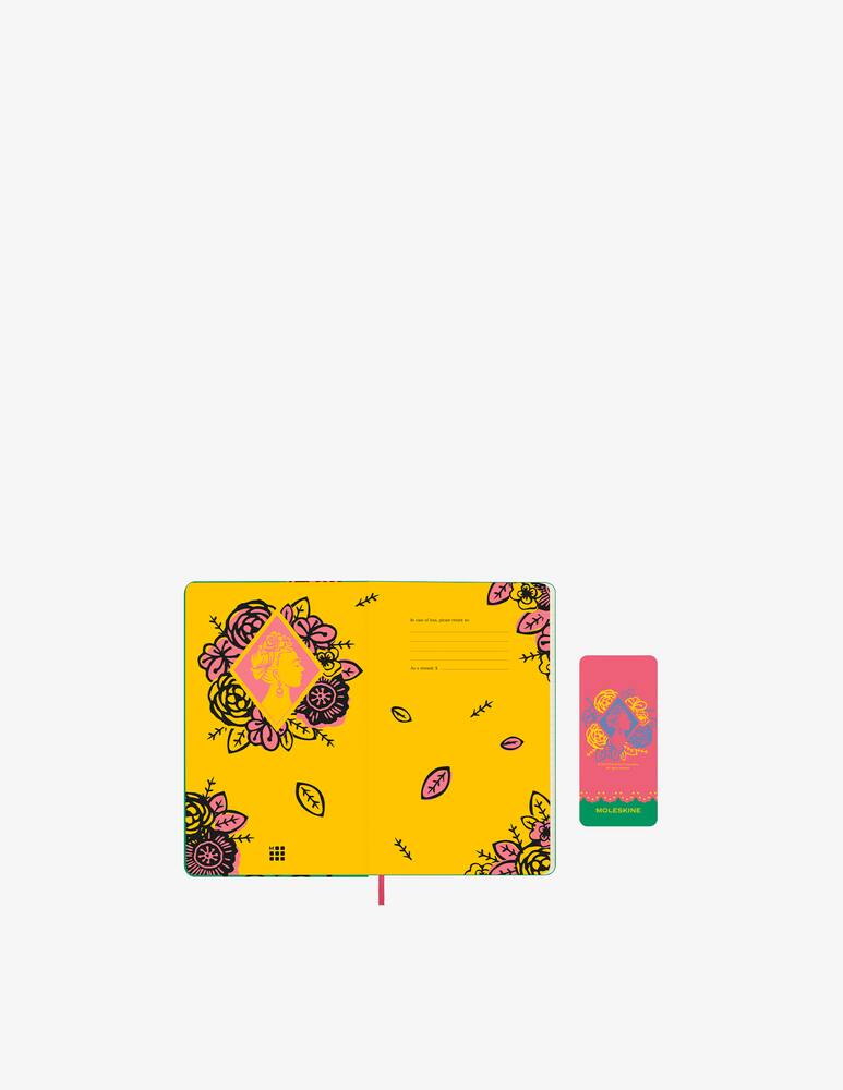 rinascente Moleskine Frida Kahlo Daily Lg Green - Multi