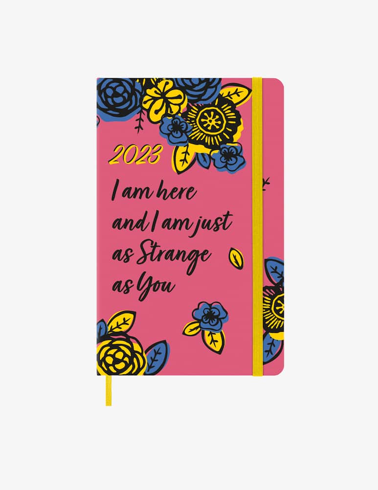 rinascente Moleskine Frida Kahlo Wkly Ntb Lg Pink - Multi