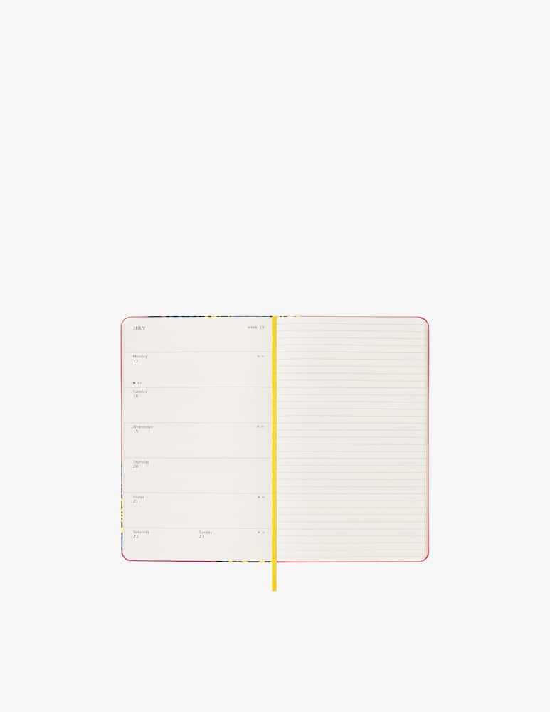 rinascente Moleskine Frida Kahlo Wkly Ntb Lg Pink - Multi