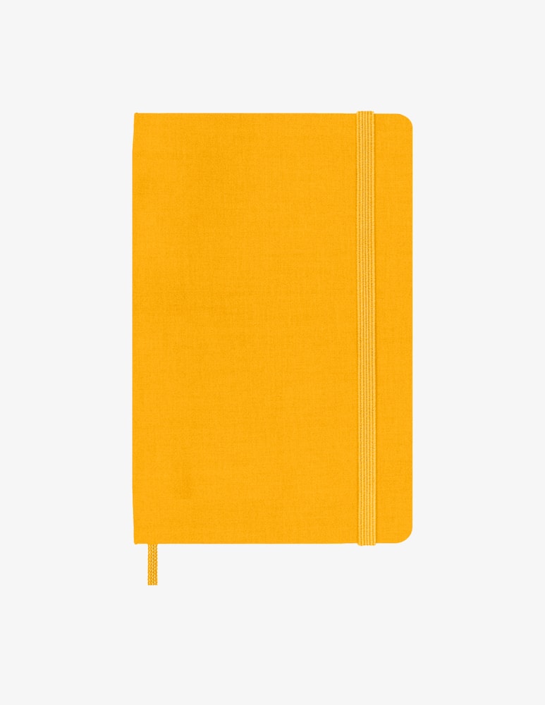 rinascente Moleskine Notebook Pk Rul Orange Ylw Hard Silk - Yellow