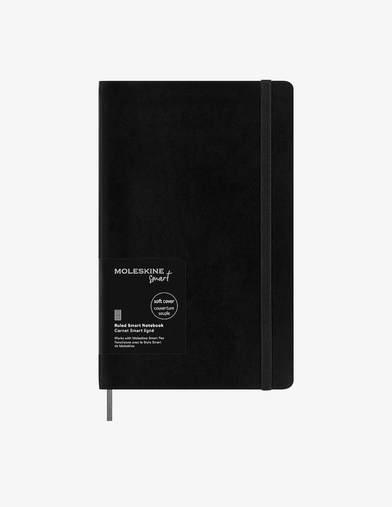 Moleskine Smart Notebook Ruled Soft Large Black - picture 1 Moleskine Smart Notebook Ruled Soft Large Black - picture 1