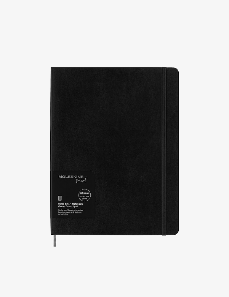 Moleskine Smart Notebook Ruled Soft Xlarge Black - picture 1 Moleskine Smart Notebook Ruled Soft Xlarge Black - picture 1