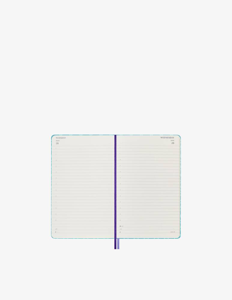 rinascente Moleskine 12 Mesi Giornaliera Large Miss Blu - Blu