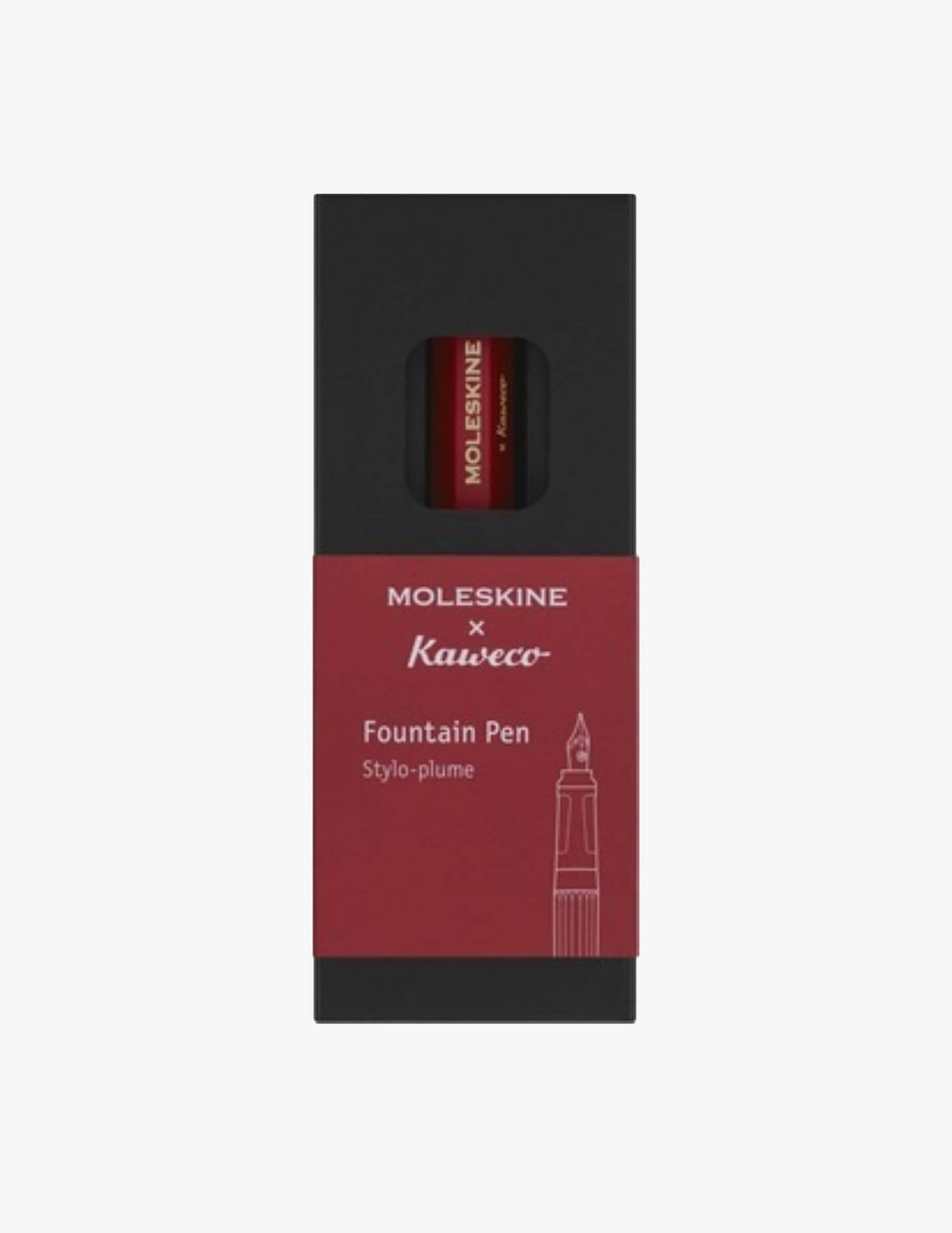 Acquista Moleskine Msk X Kaweco Fountain Penna M Nib Red su Rinascente