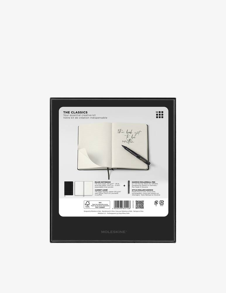 rinascente Moleskine Taccuino + Penna Kaweco Roller
