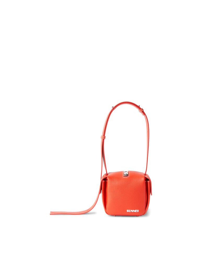 Sunnei Borsa in pelle - arancione - immagine 1