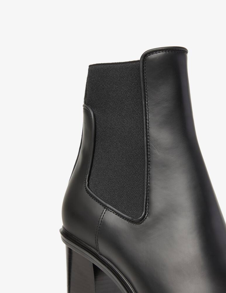rinascente Santoni Nerbudy chelsea leather boots - Black