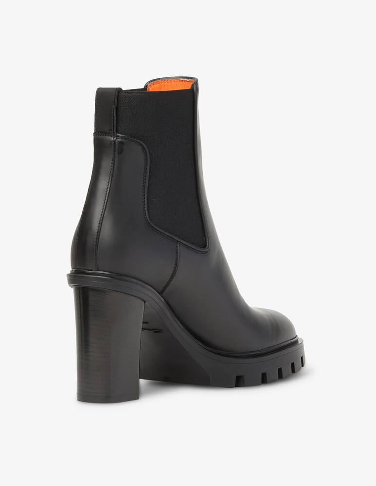 rinascente Santoni Nerbudy chelsea leather boots - Black