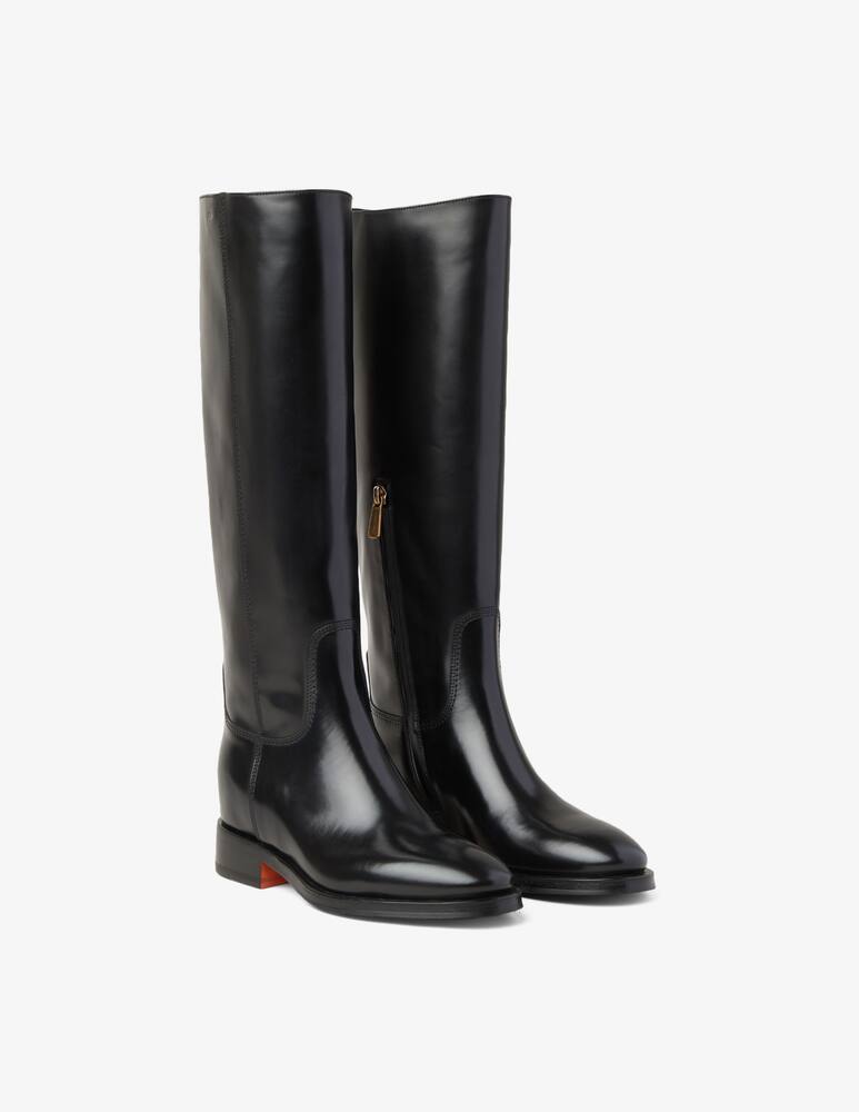 rinascente Santoni Stivali Caval Favours - Nero