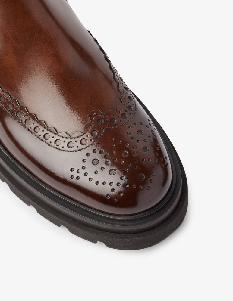 rinascente Santoni Stivaletti chelsea - Marrone