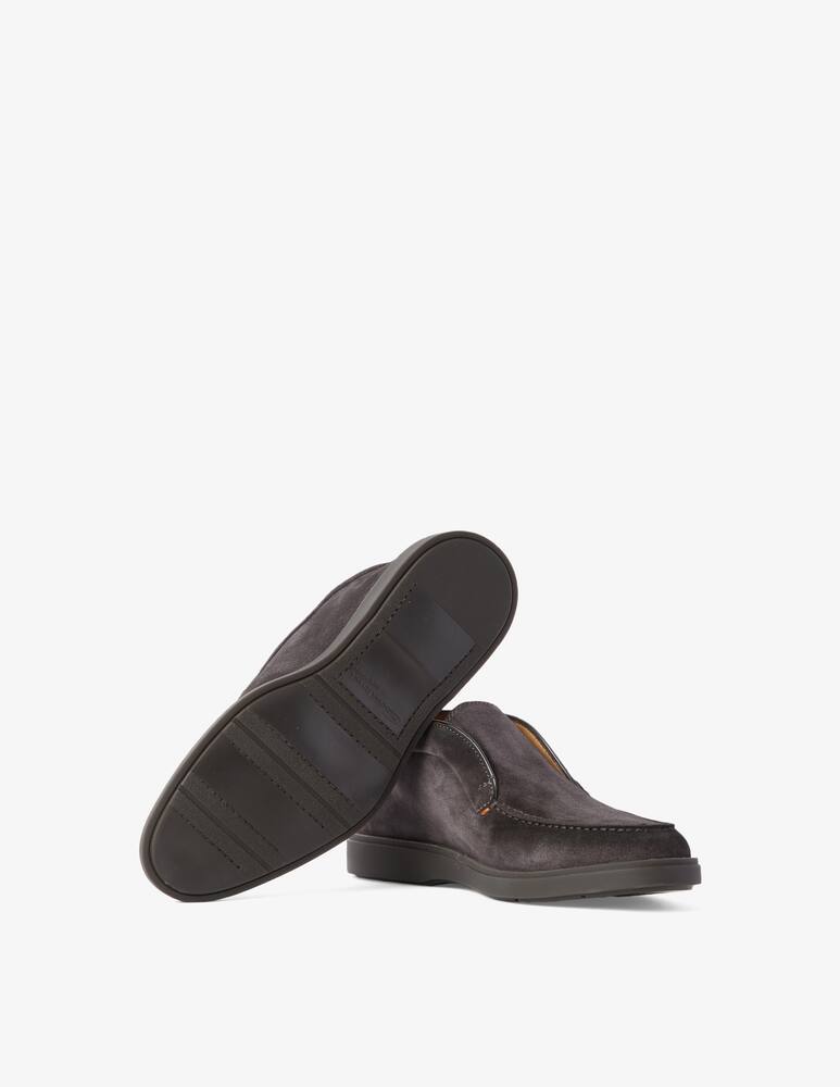 rinascente Santoni Slipon suede boots - Brown