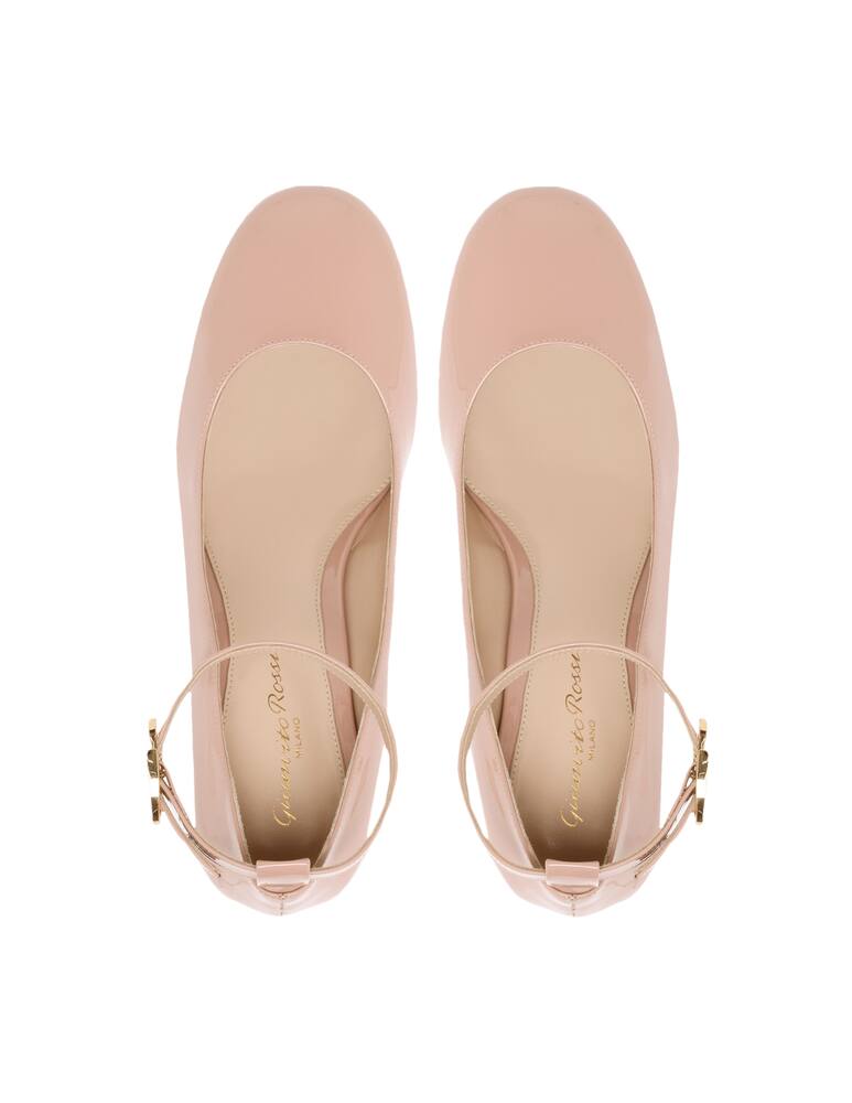 rinascente Gianvito Rossi Decolletè in pelle verniciata Ribbon