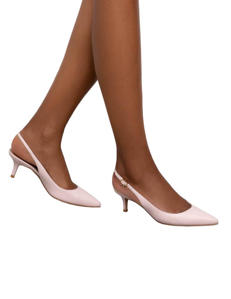 rinascente Gianvito Rossi Ribbon leather slingback