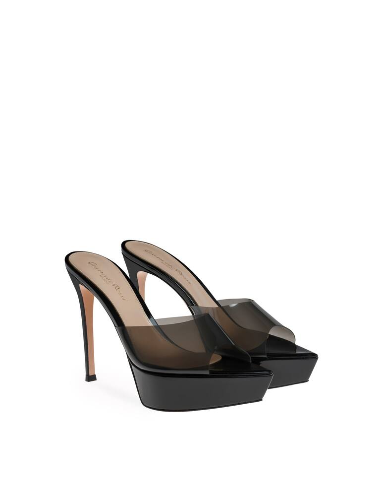 rinascente Gianvito Rossi Betty heeled sandals - black