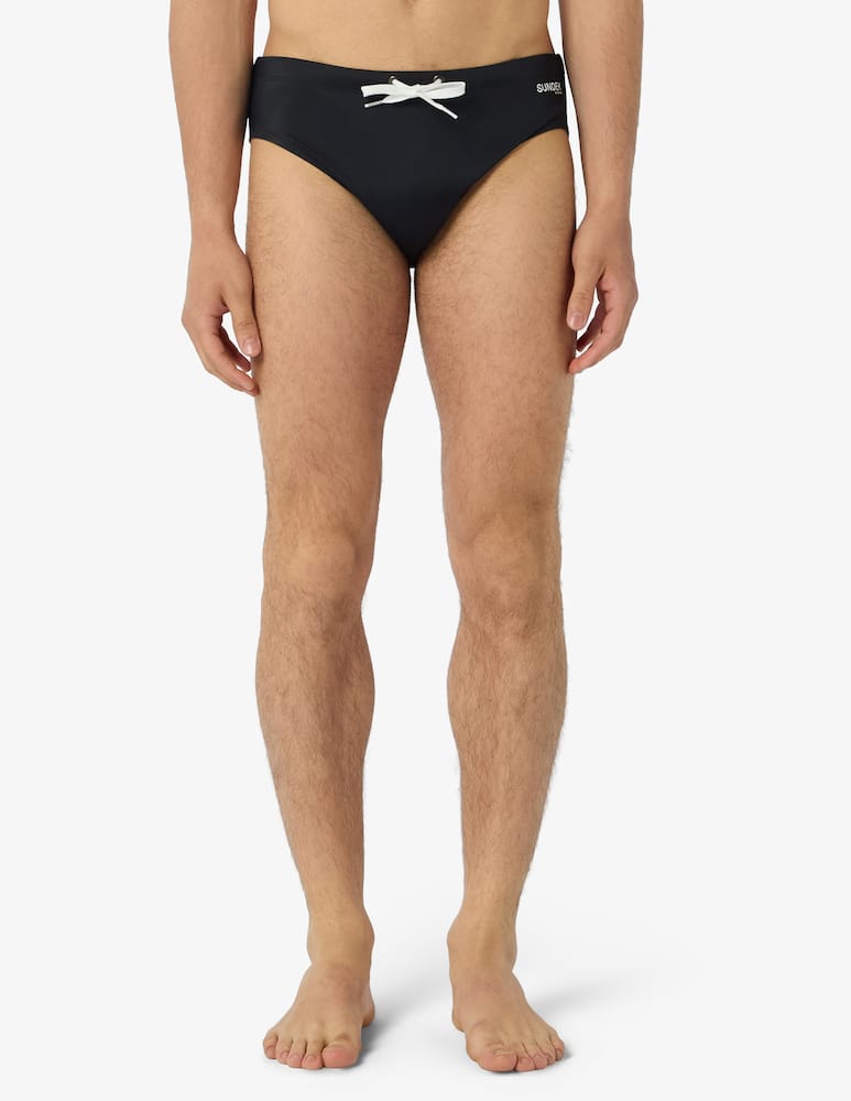rinascente Sundek Swim brief with logo detail