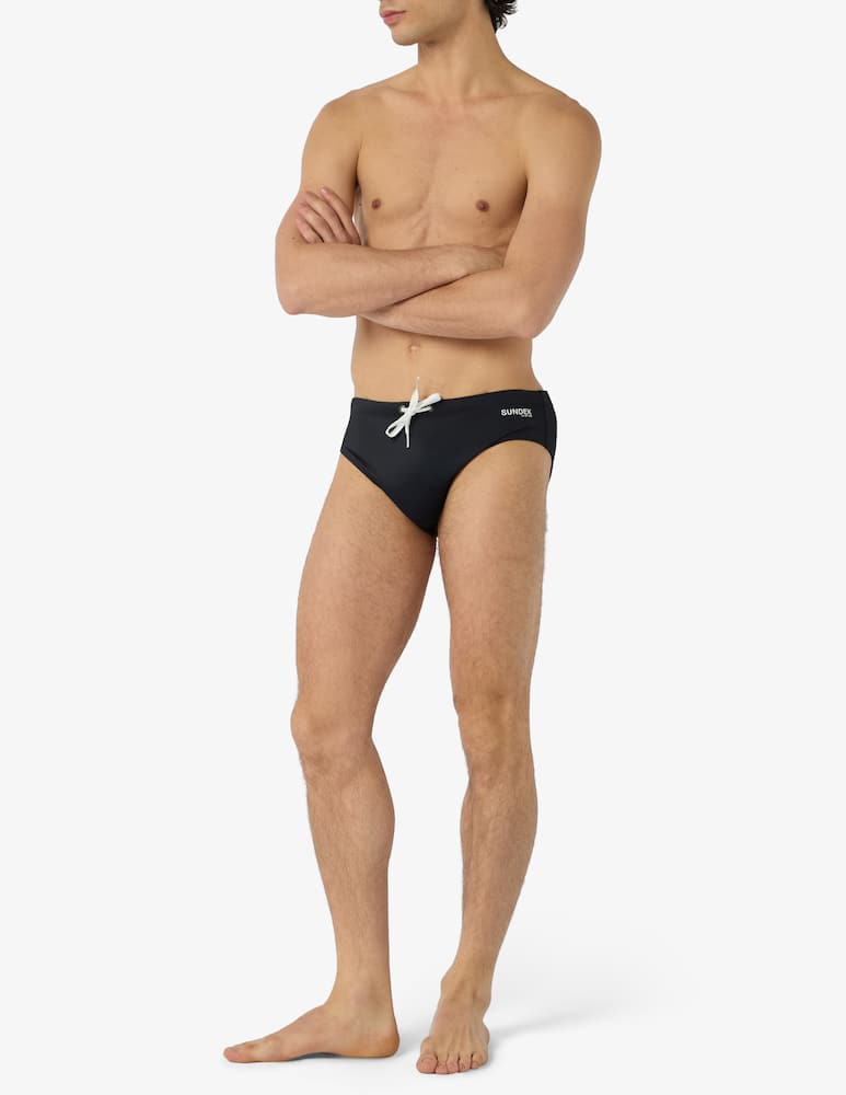 rinascente Sundek Swim brief with logo detail