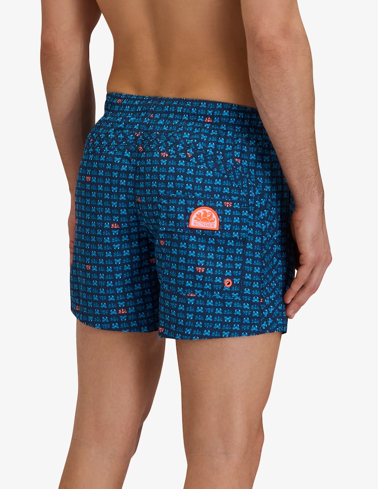 rinascente Sundek Boxer mare stampa granchi