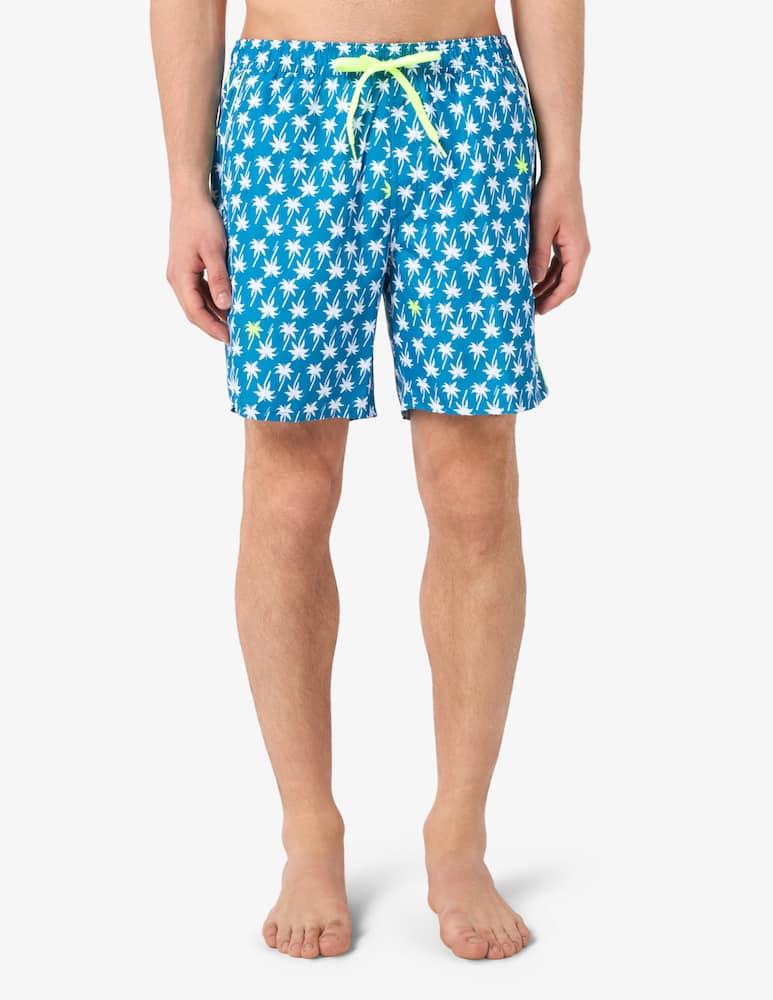 rinascente Sundek Palma print boardshorts