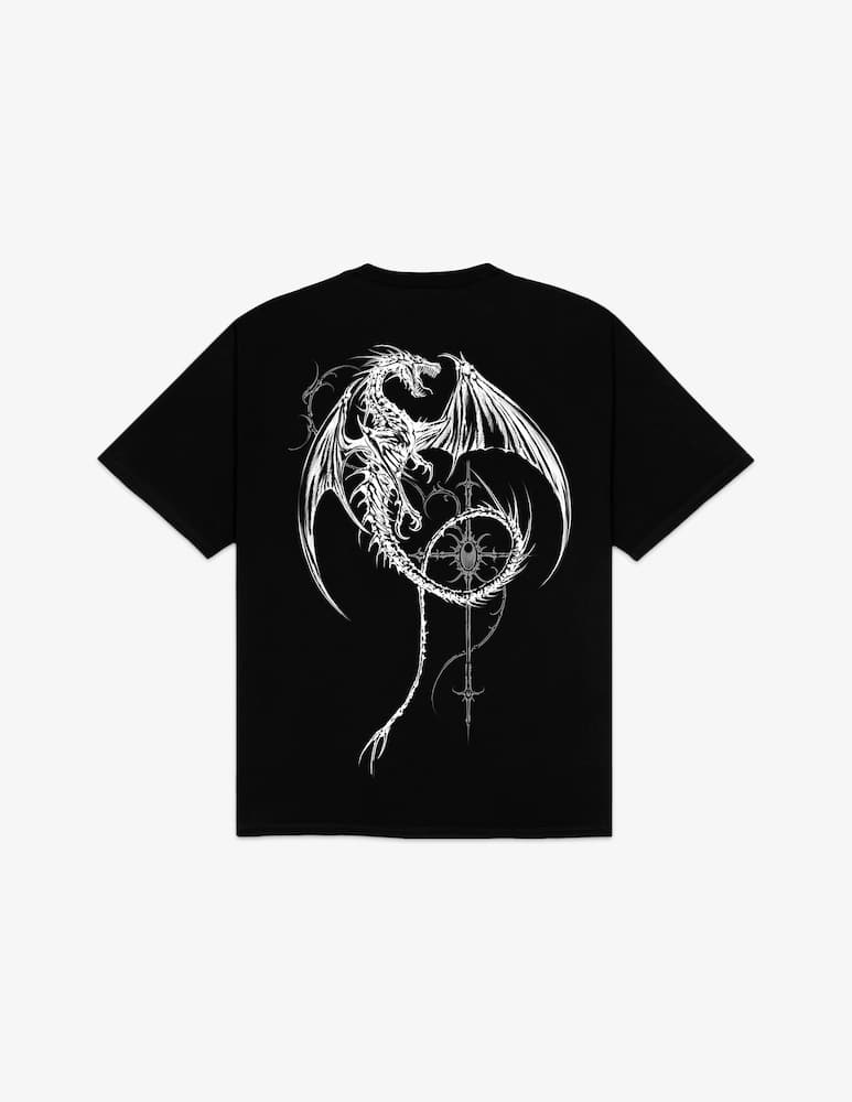 Dolly Noire Occult dragon t-shirt - picture 2 Dolly Noire Occult dragon t-shirt - picture 2