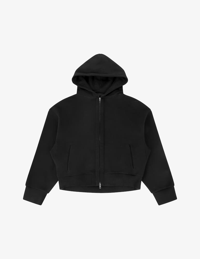 rinascente Entire Studios Thermal hooded zip cardigan
