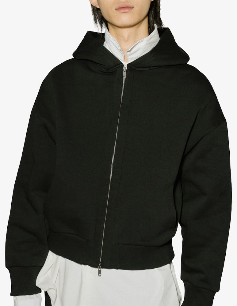 rinascente Entire Studios Thermal hooded zip cardigan