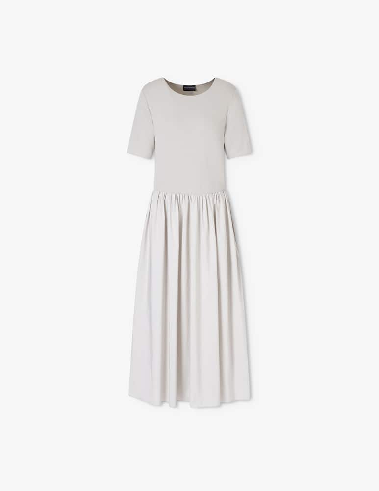 rinascente Emporio Armani Vestito midi con gonna in tafetà